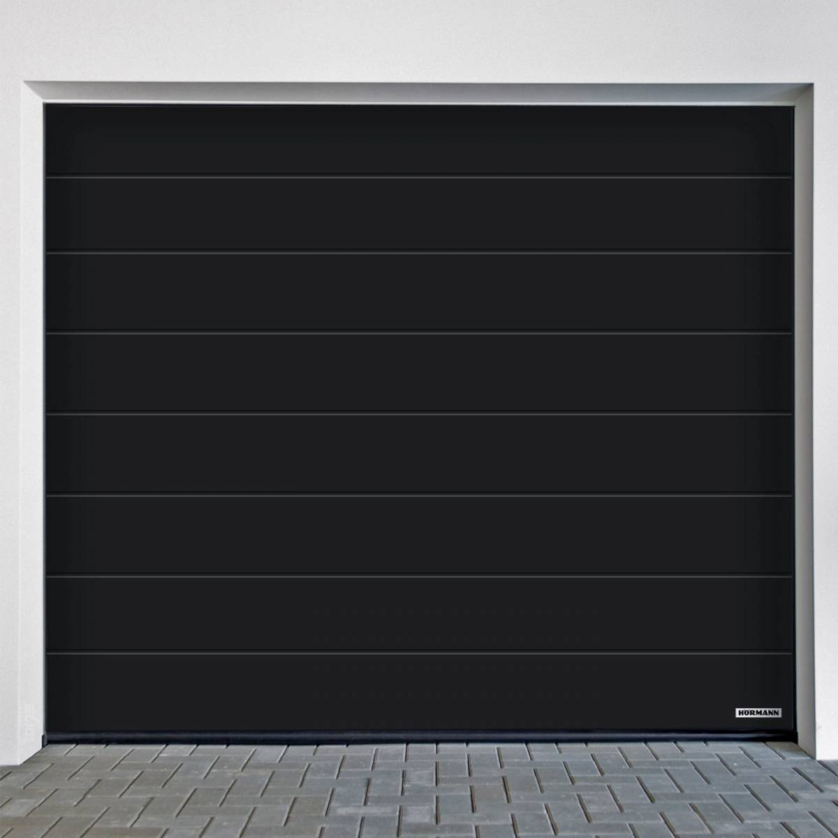 Hörmann garage door RenoMatic M-Ribbed Planar