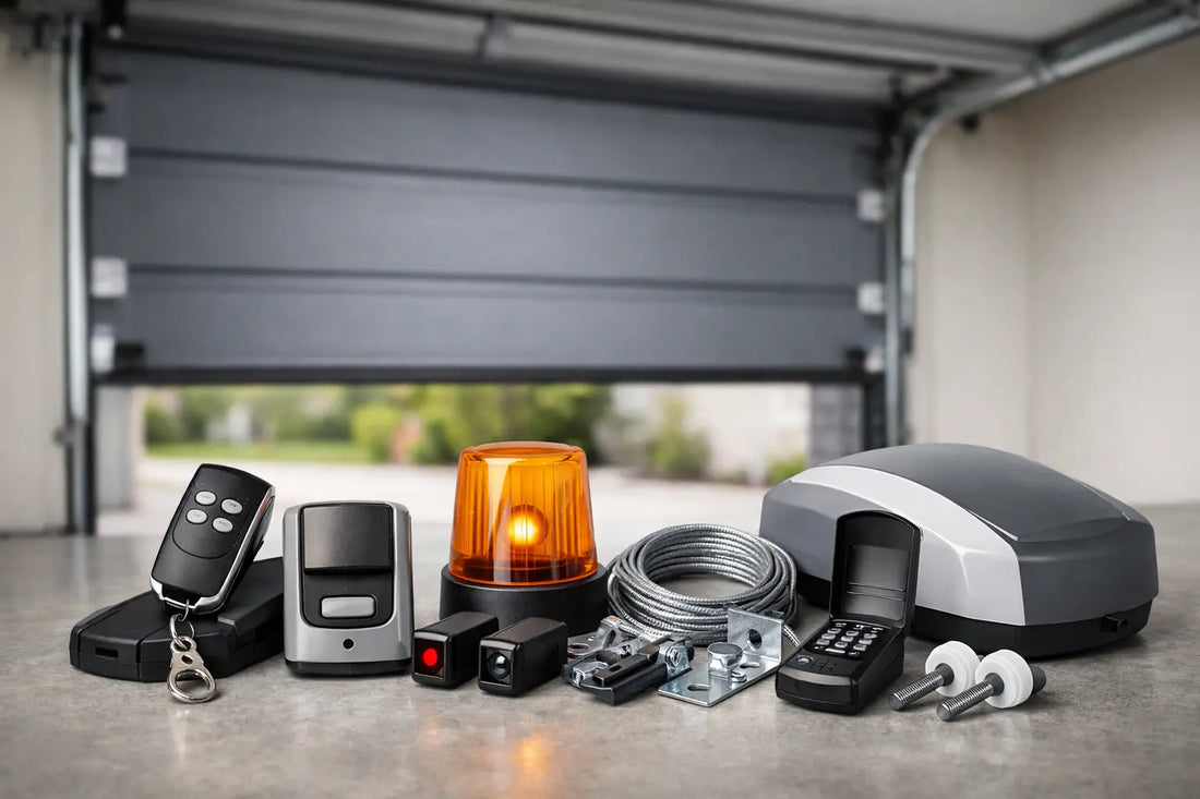 Garagepoort accessoires overzicht voor uw poort