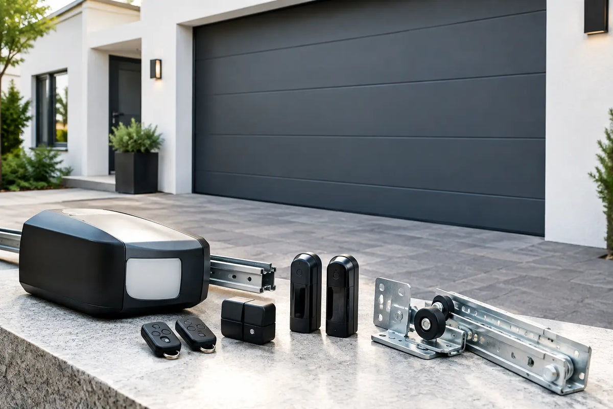 Beste garagepoortaccessoires voor uw woning