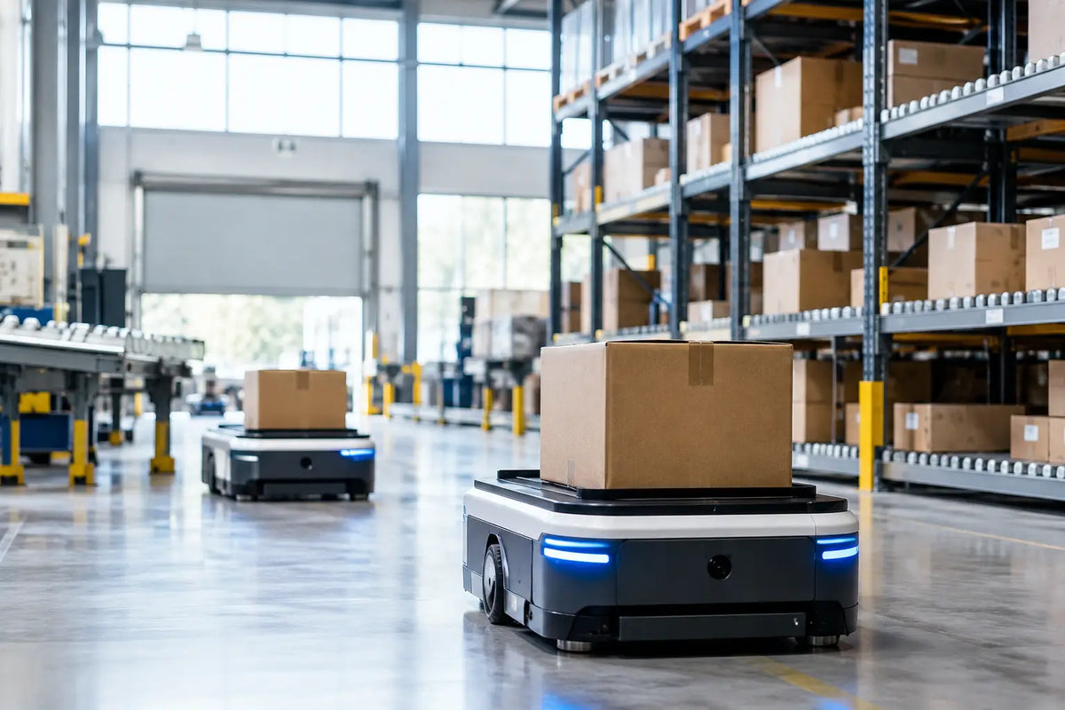 Automatisation logistique pour flux fiables