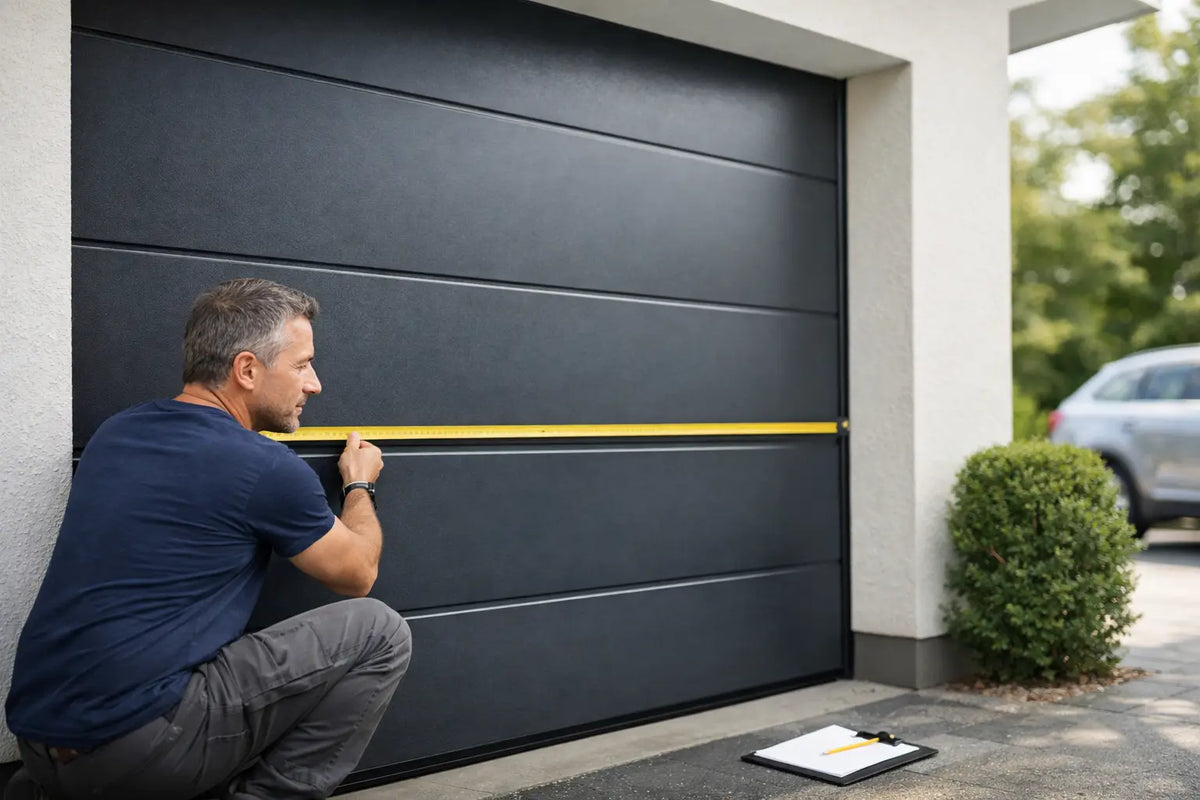Hörmann RenoMatic garagepoort opmeten in 7 stappen