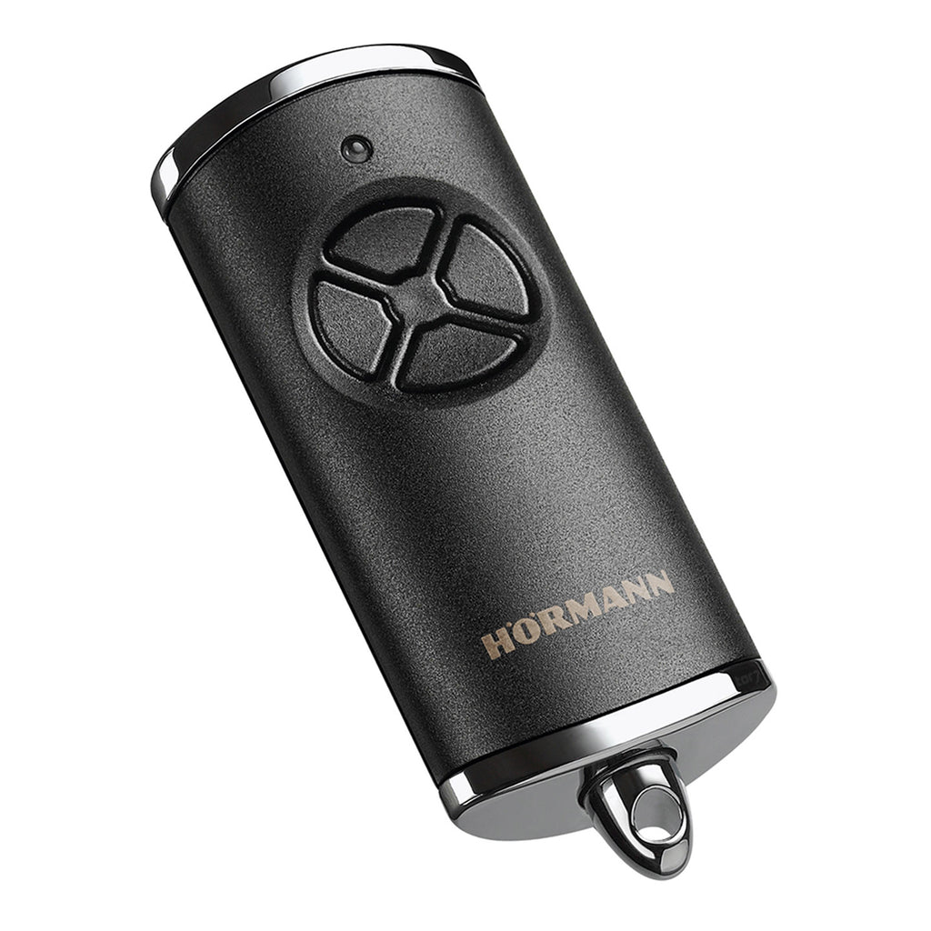 Hörmann HSE 4 handheld transmitter, BiSecur, black textured finish