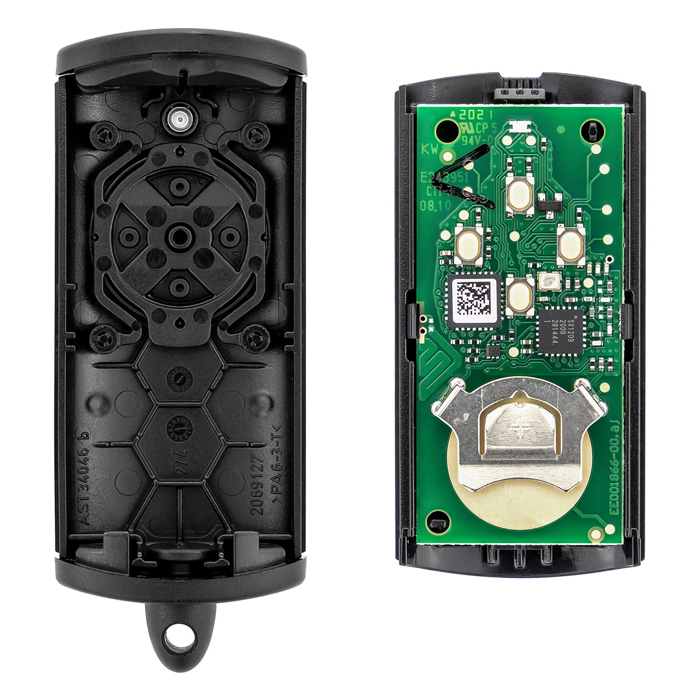 Hörmann hand transmitter HSE 4, BiSecur, structured plastic black