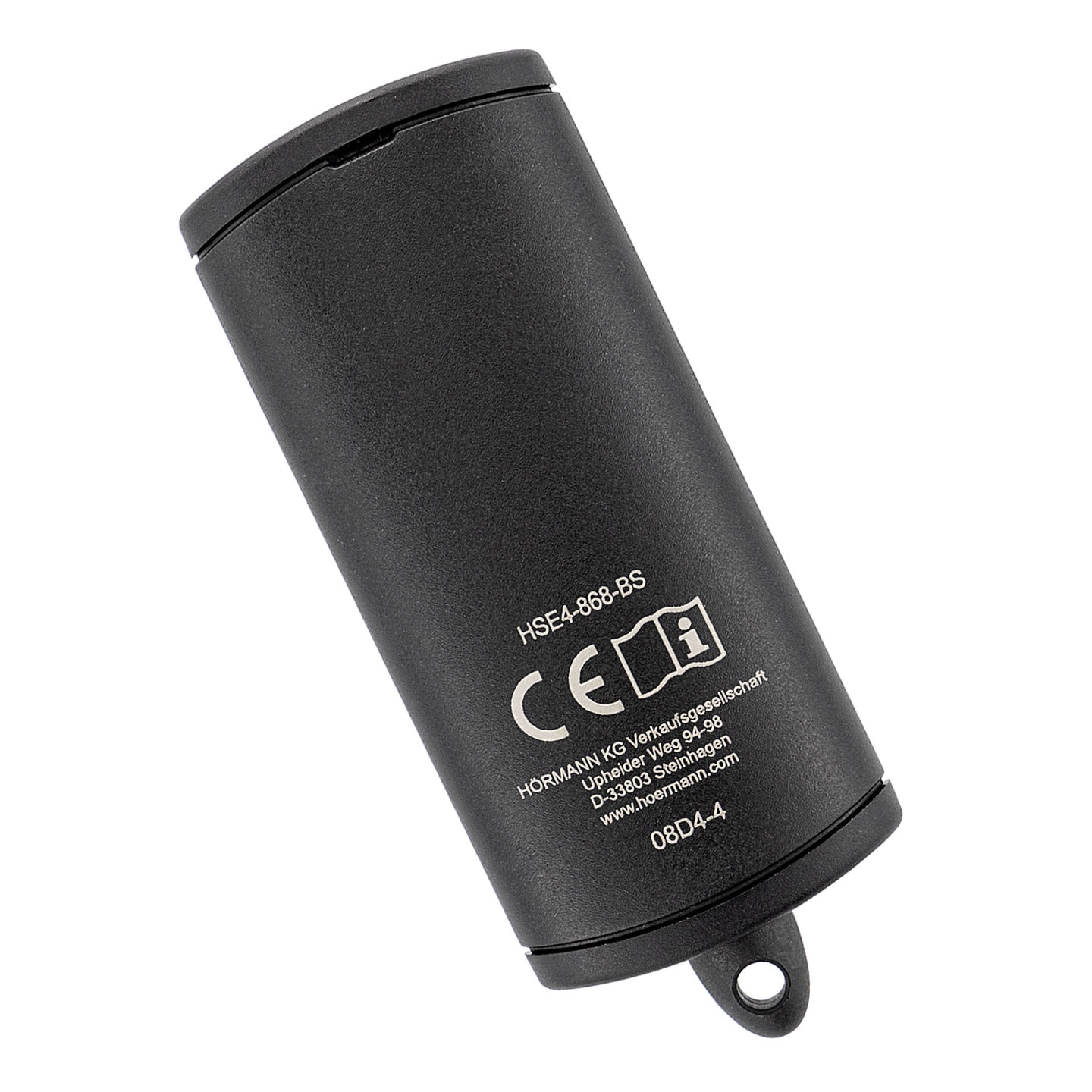 Hörmann hand transmitter HSE 4, BiSecur, structured plastic black