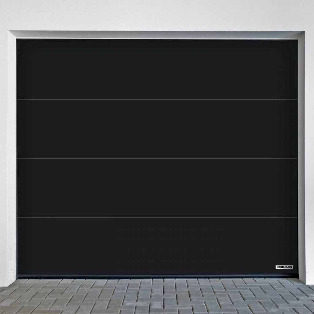 Hörmann garage door RenoMatic L-Ribbed Planar