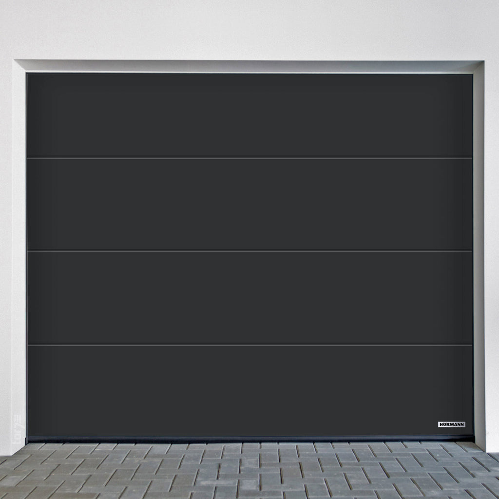 Hörmann garage door RenoMatic L-Ribbed Planar