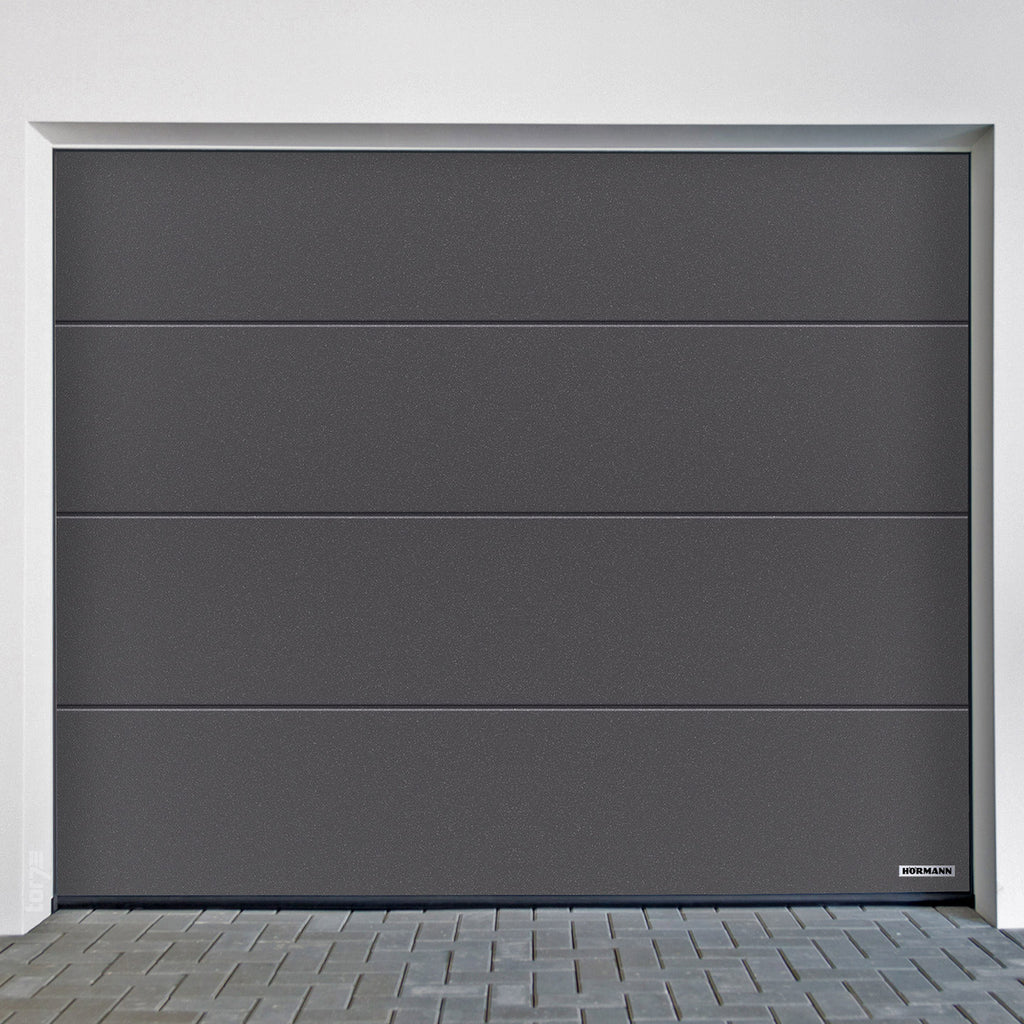 Hörmann garage door RenoMatic L-Ribbed Planar