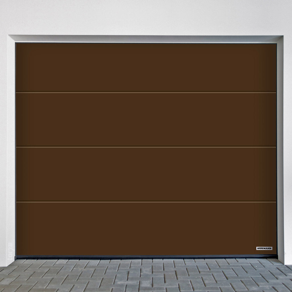 Hörmann garage door RenoMatic L-Ribbed Planar