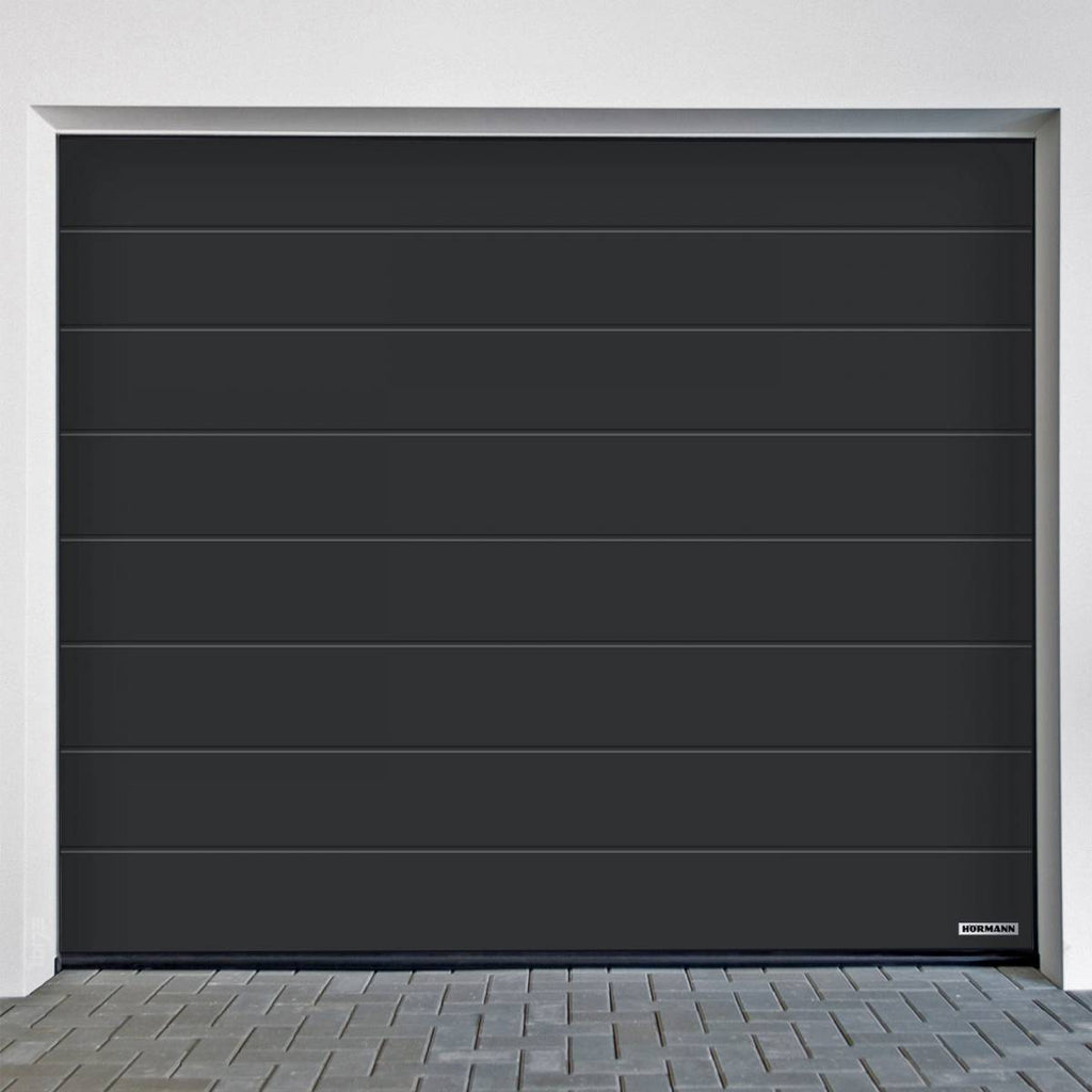 Hörmann garage door RenoMatic M-Ribbed Planar