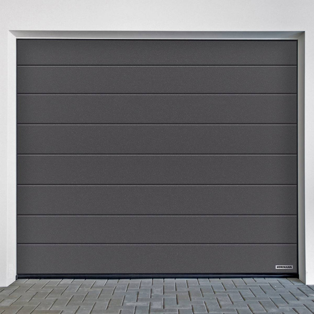 Hörmann garage door RenoMatic M-Ribbed Planar