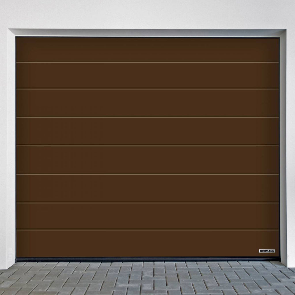 Hörmann garage door RenoMatic M-Ribbed Planar