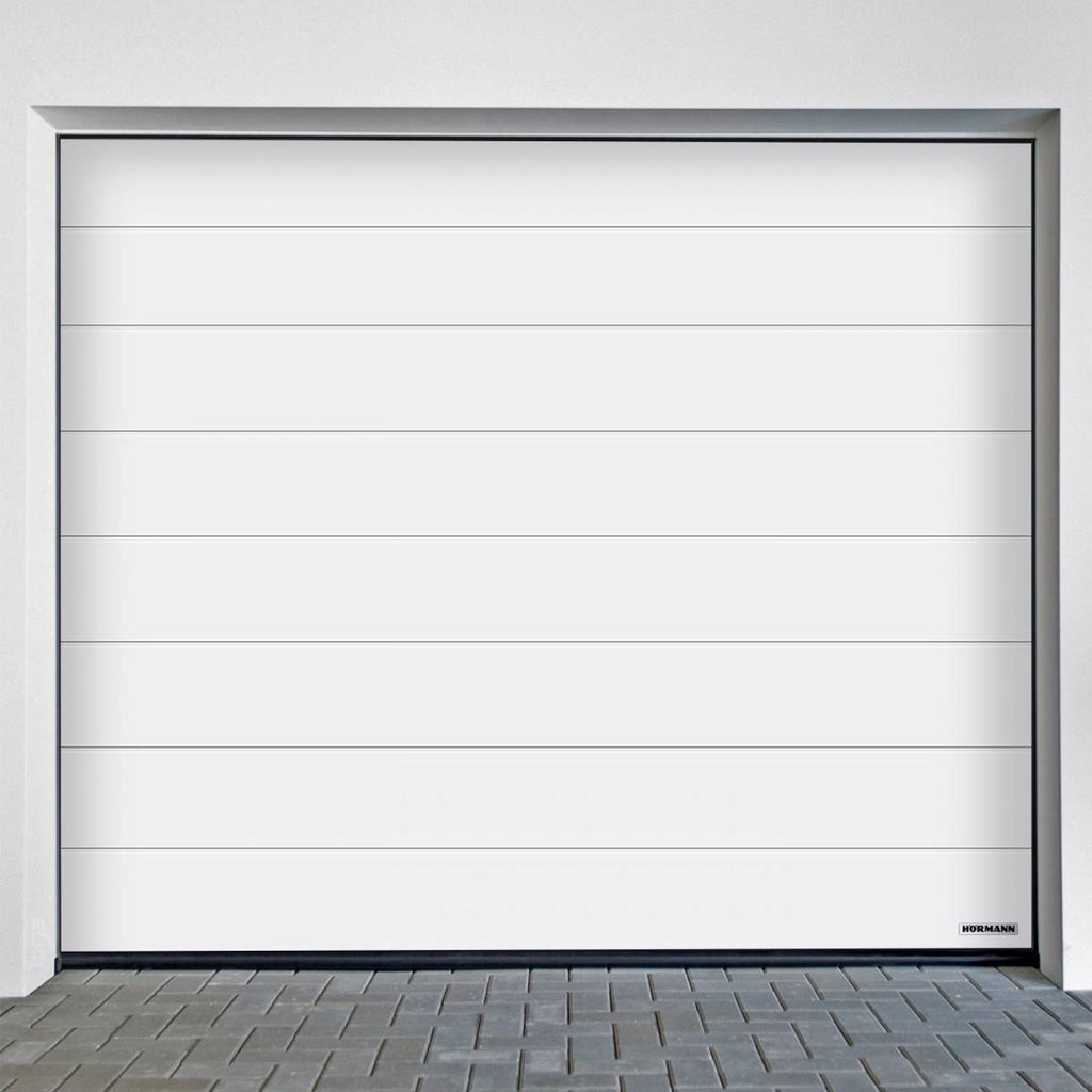 Hörmann garage door RenoMatic M-Ribbed Planar
